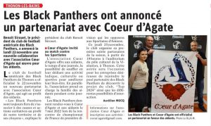 Lire la suite à propos de l’article Les Black Panthers ont annoncé un partenariat avec Coeur d’Agate